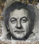 portrait de Coluche