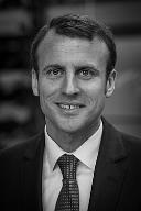 portrait Emmanuel Macron