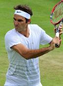 portrait Roger Federer loading =